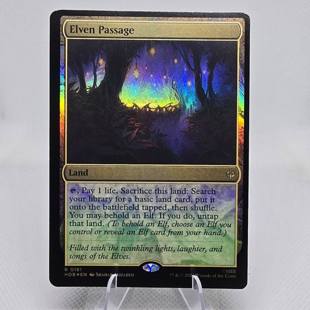 Elven Passage #181 Magic The Gathering The Hobbit